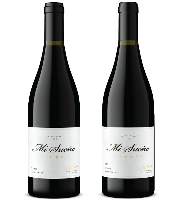 Mi Sueño Syrah Vertical